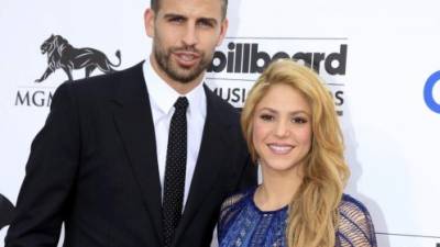 El futbolista del FC Barcelona Piqué y la cantante Shakira.