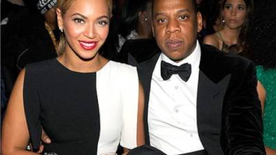 Los cantantes Beyoncé y Jay Z.