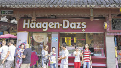 Un helado de Häagen-Dazs en China es más caro que en EE.UU.