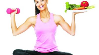El equilibrio en la dieta se basa en una buena alimentación y con ejercicio diario.