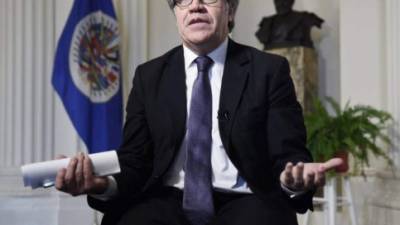 Luis Almagro, secretario general de la OEA.