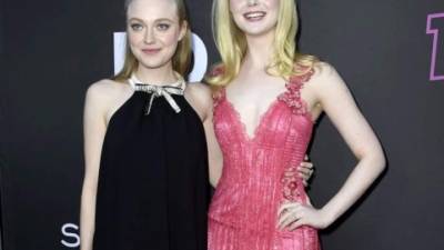 Las famosas hermanas Dakota y Elle Fanning actúan desde que eran unas niñas. Foto: AFP.