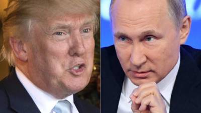 Donald Trump no ha ocultado su admiración por el mandatario ruso. AFP.
