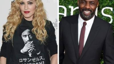 Madonna vive romance con Idris Elba.