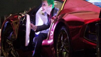 Jared Leto mientras actúa en Escuadrón suicida.