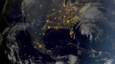 La NASA divulgó estas imágenes del movimiento del huracán Kate cerca de Las Bermudas.