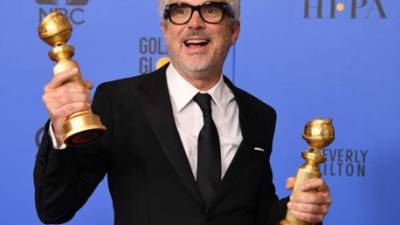 Alfonso Cuarón ganó dos Globos de Oro con Roma.