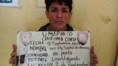 Santos fue detenido unas horas después de descubrirse el cuerpo del pequeño Dennis Mejía Montes.