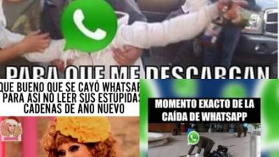 Llegó el último día del año y, como regalo de despedida, Whatsapp, el servicio de mensajería instantánea para dispositivo móvil más usado en el mundo, sufrió una caída a escala mundial que varios usuarios en redes sociales no dudaron en reportar. Los memes no se han hecho esperar.