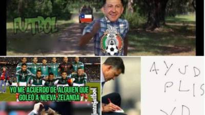 La Selección de México ganó 2-1 a Nueva Zelanda pero su pobre accionar no ha quedado atrás y los memes no pueden faltar por el bajo nivel de los mexicanos en un partido en donde tuvieron que remontar.