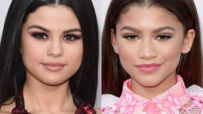 Los looks de Selena Gómez y Zendaya.