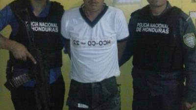 Óscar Ely Ramos Martínez fue capturado ayer.