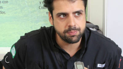 Juan Carlos Castillo, experto colombiano representante de la empresa Oleoflores S.A.