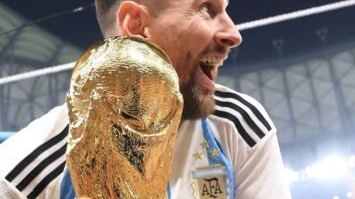 Messi fue campeón del mundo con Argentina el 18 de diciembre del 2022.