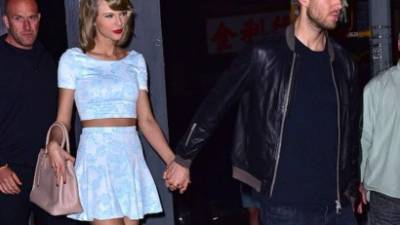 Taylor Swift y su exnovio Calvin Harris