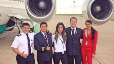 El equipo técnico que viajaba en el avión del Chapecoense.