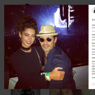 Marc Anthony y su novia derrochan amor en Instagram