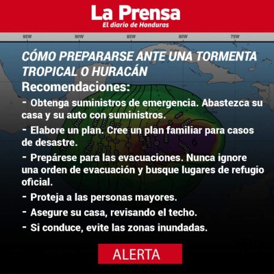 Estados Unidos: Condiciones del Huracán Eta empeorarán