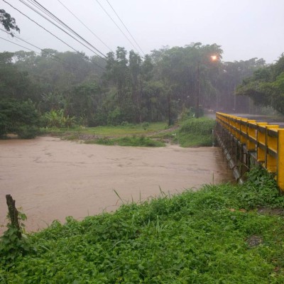 Lluvias dejan varios damnificados en Tela y Trujillo