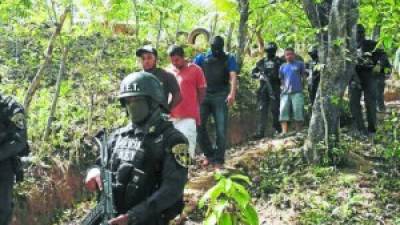 En Nueva Arcadia y La Entrada Copán fueron detenidos los tres secuestradores.