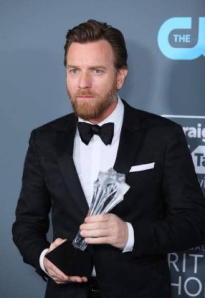 Ewan McGregor ganó como mejor actor de miniserie por Fargo.<br/>