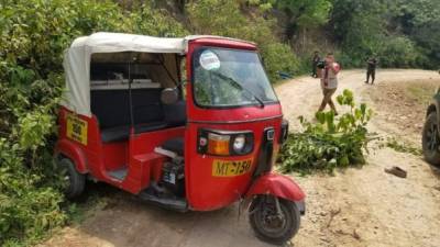 Las víctimas se conducían en una mototaxi.