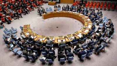 Consejo de Seguridad de la ONU en Washington.