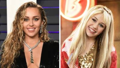 Miley Cyrus saltó al estrellato al protagonizar la serie de Disney: 'Hannah Montana'.