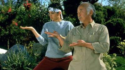 Personajes principales de 'Karate Kid'.