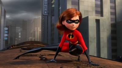 Es la hora de Elastigirl de brillar, también la dl pequeño Jack-Jack.