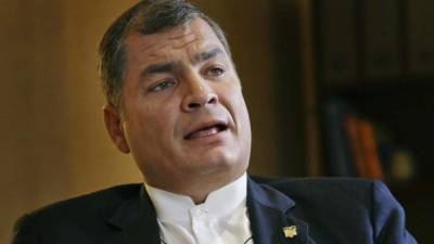 Rafael Correa fungió como presidente de Ecuador desde el 2007 hasta 2017.