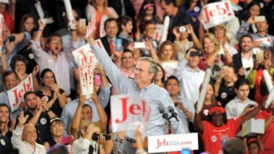 Bush era el favorito para ganar las primarias del partido republicano hasta que llegó Donald Trump.