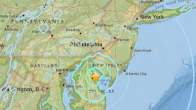 El leve sismo no causó víctimas ni daños en Nueva York.