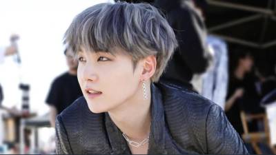 Suga de BTS.