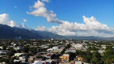 Foto de archivo de la ciudad de San Pedro Sula.