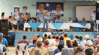 Armando Calidonio asegura a los sampedranos que él representa el cambio.