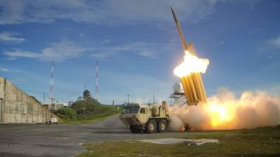 Un dispositivo THAAD del Ejército estadounidense. Foto: AFP