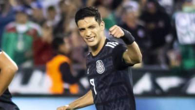 El delantero Raúl Jiménez es la figura en el ataque de la selección de México.