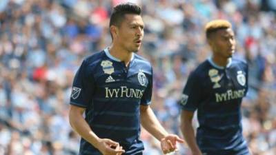 Espinoza poco a pco se está consolidando esta temporada. Foto Sporting Kansas City.