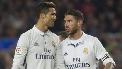 CR7 y Ramos son dos referentes del club blanco.