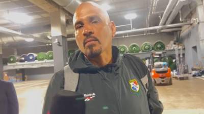 Donaldo “Pana” Gonzáles, exportero del Marathón y Olimpia, pero actual preparador de arqueros de la Selección Panameña.