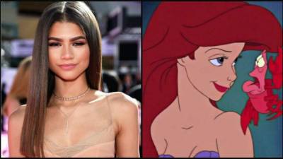 Primero se dijo que Chloë Grace Moretz y Ariana Grande eran las candidatas para dar vida a 'La Sirenita', pero Zendaya podría ser la elegida.