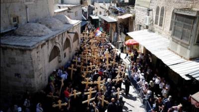 Cuatro barrios intramuros Musulmán, judío, cristiano y el armenio conforman la Vieja Jerusalén.