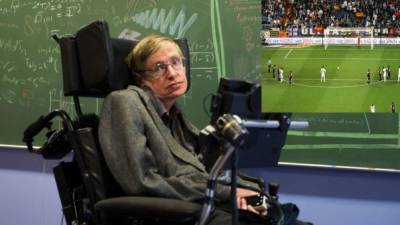 Hawking era fanático del fútbol.