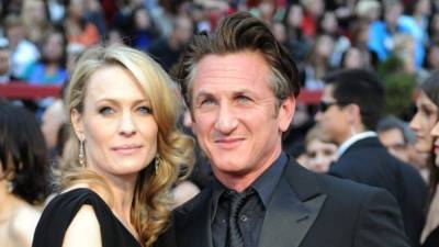 Robin Wright y Sean Penn estuvieron 10 años juntos y tuvieron 2 hijos.