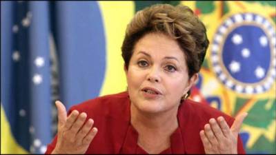 Dilma Rousseff se concentró en anunciar la creación de un banco de desarrollo.