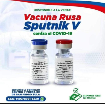 Advierten estafa en supuesta venta de vacunas anticovid en Honduras