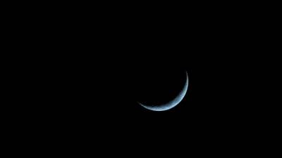 Luna creciente, captada cuando apenas era visible un 10% desde la Tierra, el pasado 20 de enero. Mañana 31, la Luna estará más cerca de la Tierra en su órbita, conocida como perigeo, y aproximadamente un 14 por ciento más brillante que de costumbre, lo que se conoce como 'superluna', además de coincidir con un eclipse total, que solo se podrá observa desde algunas zonas del planeta. EFE