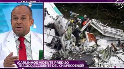 El vidente José Ferreira Dos Santos, más conocido como Carlinhos, predijó el accidente del Chapecoense.