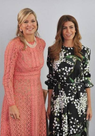 La primera dama argentina también acompañó a la reina Máxima de Holanda a una serie de foros para mujeres empresarias en Buenos Aires.